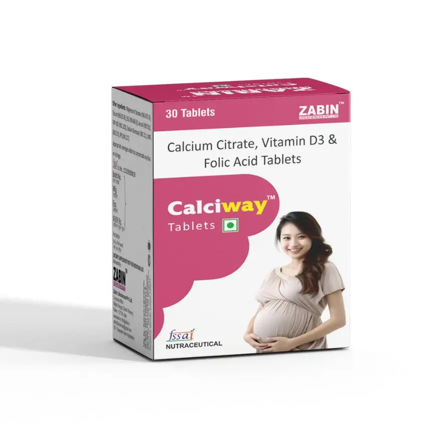 Calciway product packaging