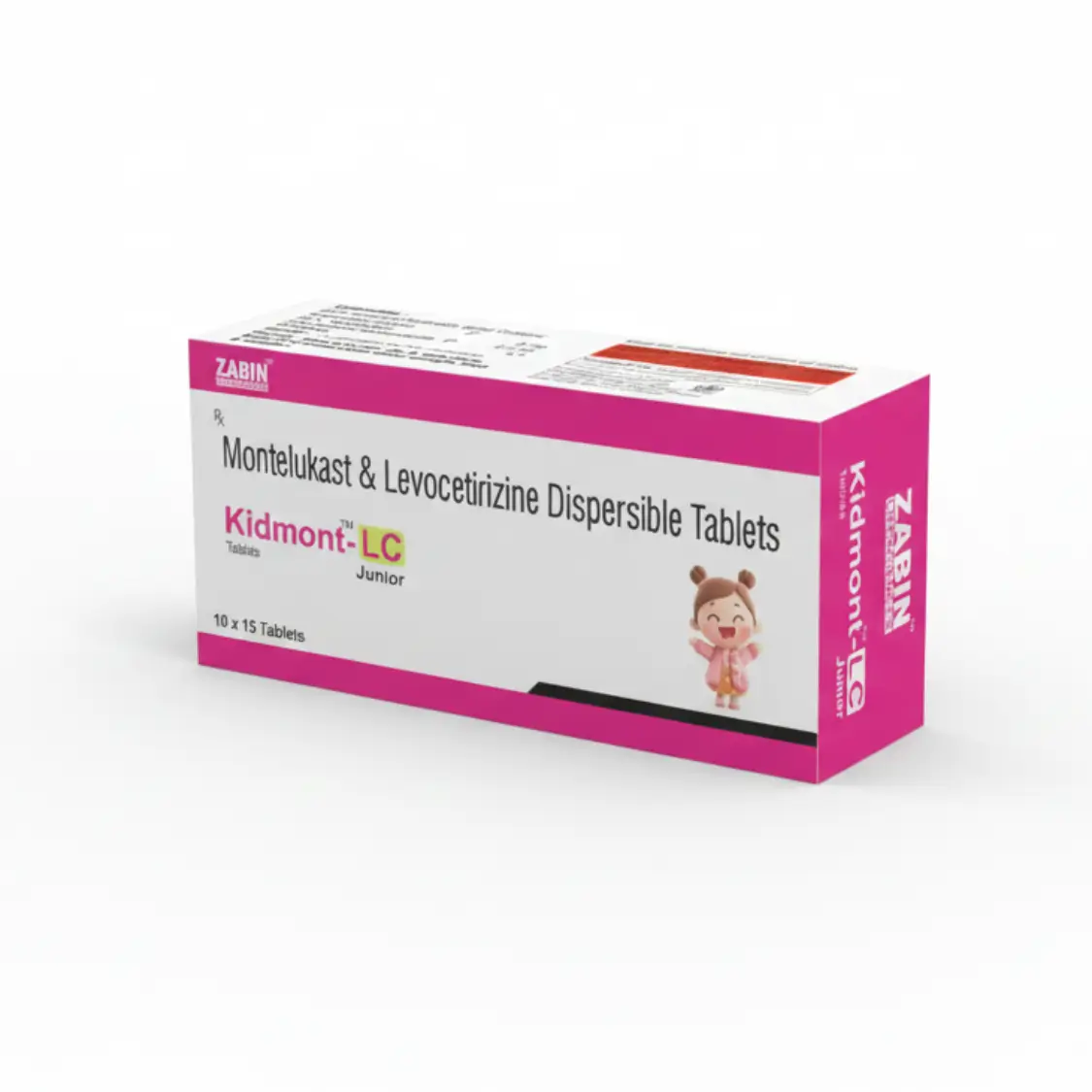 Kidmont LC Junior product packaging