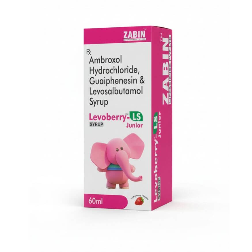 Levoberry LS Junior product packaging